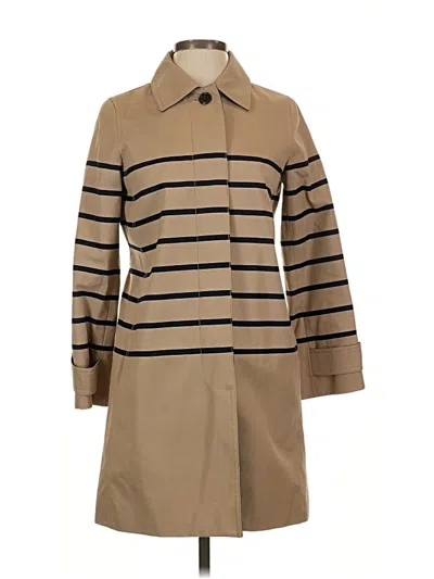 Pre-owned Jcrew Trenchcoat In Brown