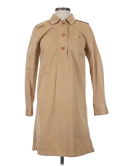 Pre-owned Jcrew Trenchcoat In Brown