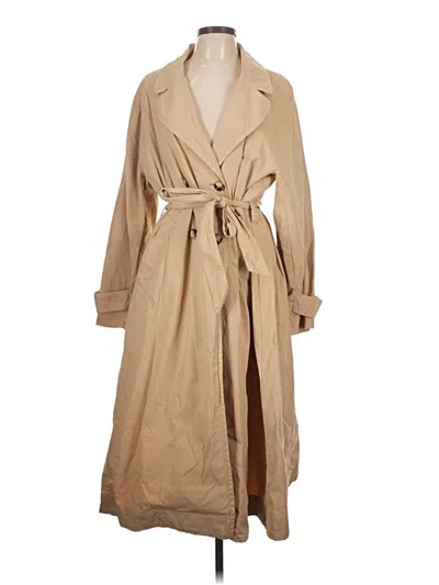 Pre-owned Jcrew Trenchcoat In Brown