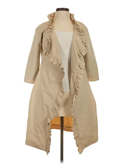 Pre-owned Jcrew Trenchcoat In Tan
