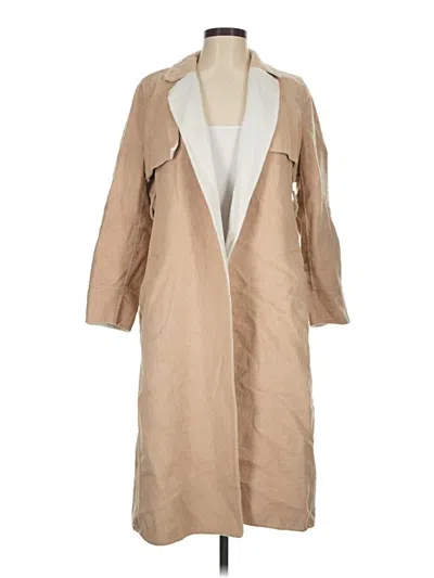 Pre-owned Jcrew Trenchcoat In Tan