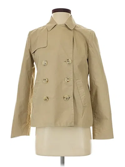 Pre-owned Jcrew Trenchcoat In Tan