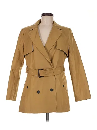 Pre-owned Jcrew Trenchcoat In Tan