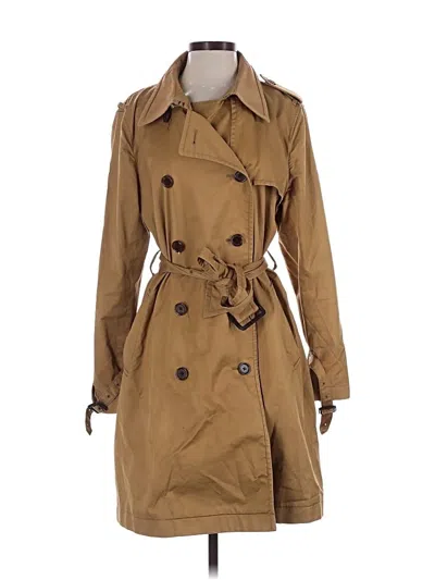 Pre-owned Jcrew Trenchcoat In Tan