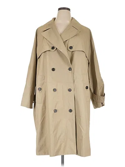 Pre-owned Jcrew Trenchcoat In Tan