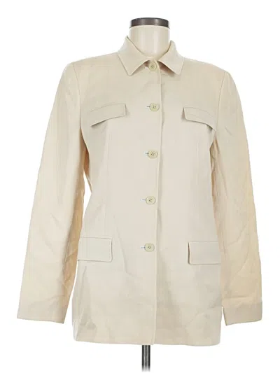 Pre-owned Jcrew Trenchcoat In White