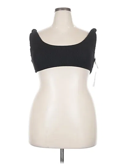 Jcrew Tube Top Black Strapless Neckline Tops