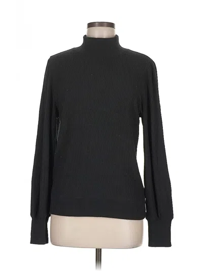 Pre-owned Jcrew Turtleneck Sweater In Black