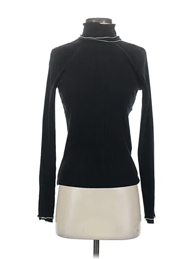 Pre-owned Jcrew Turtleneck Sweater In Black