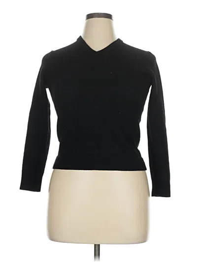 Pre-owned Jcrew Turtleneck Sweater In Black