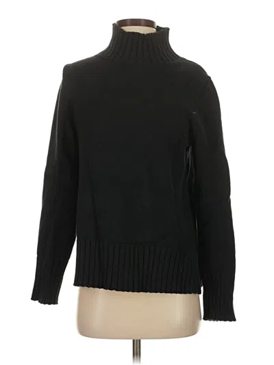 Pre-owned Jcrew Turtleneck Sweater In Black
