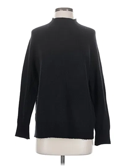 Pre-owned Jcrew Turtleneck Sweater In Black