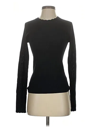 Pre-owned Jcrew Turtleneck Sweater In Black