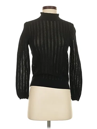 Pre-owned Jcrew Turtleneck Sweater In Black