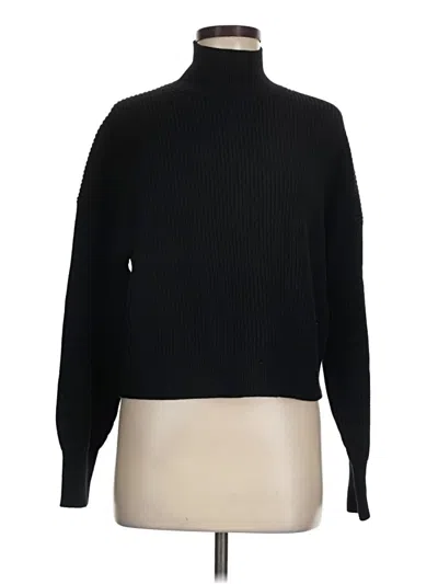 Pre-owned Jcrew Turtleneck Sweater In Black