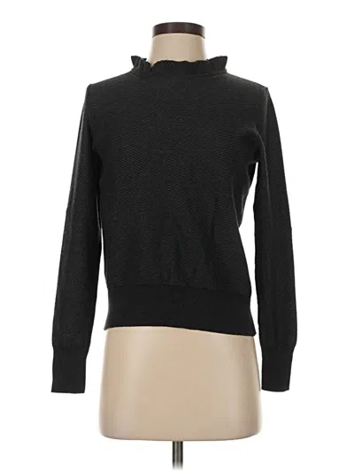 Pre-owned Jcrew Turtleneck Sweater In Black
