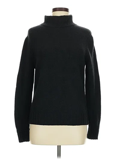 Pre-owned Jcrew Turtleneck Sweater In Black