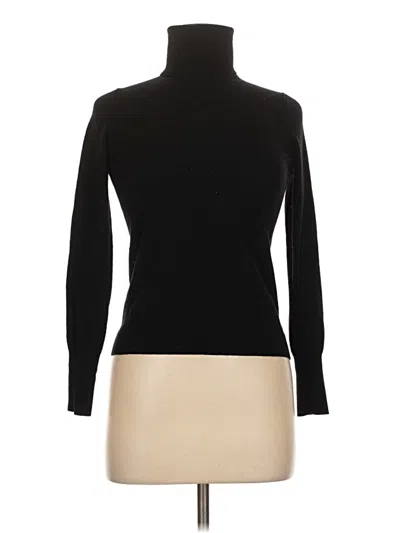 Pre-owned Jcrew Turtleneck Sweater In Black