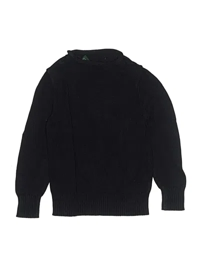 Pre-owned Jcrew Kids' Turtleneck Sweater In Black