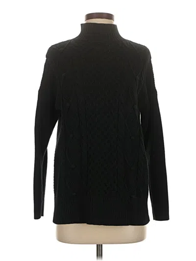 Pre-owned Jcrew Turtleneck Sweater In Black