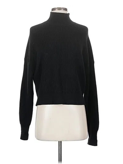 Pre-owned Jcrew Turtleneck Sweater In Black