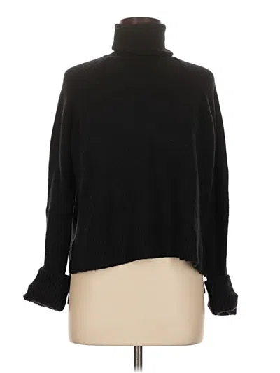 Pre-owned Jcrew Turtleneck Sweater In Black