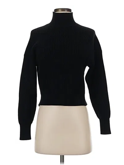 Pre-owned Jcrew Turtleneck Sweater In Black