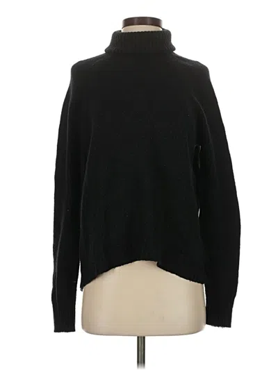 Pre-owned Jcrew Turtleneck Sweater In Black