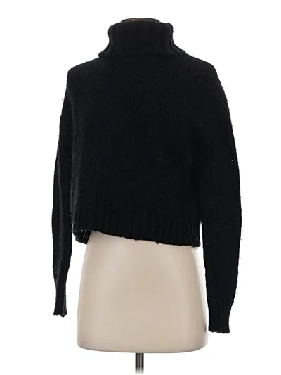 Pre-owned Jcrew Turtleneck Sweater In Black