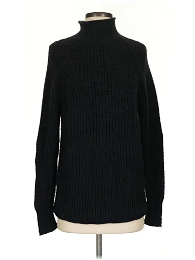Pre-owned Jcrew Turtleneck Sweater In Black