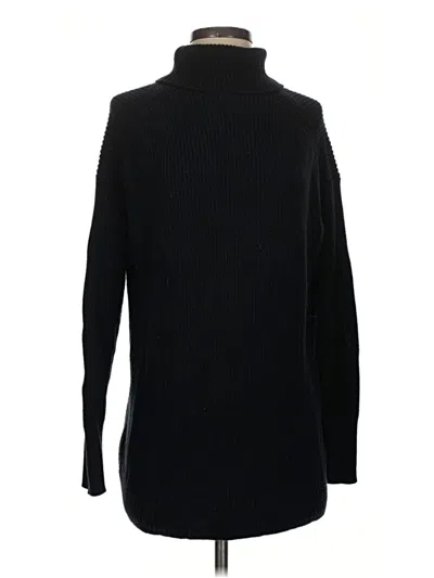 Pre-owned Jcrew Turtleneck Sweater In Black