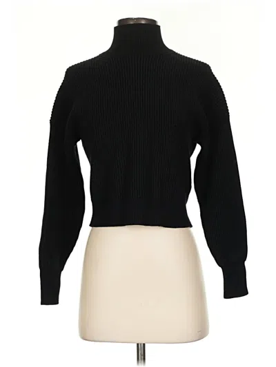 Pre-owned Jcrew Turtleneck Sweater In Black