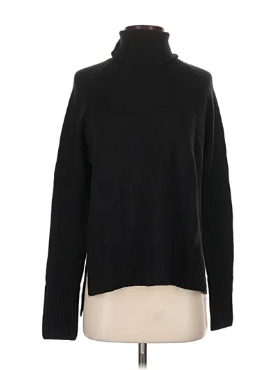 Pre-owned Jcrew Turtleneck Sweater In Black