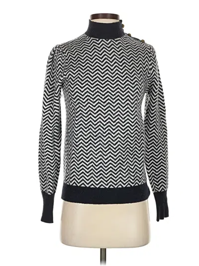 Pre-owned Jcrew Turtleneck Sweater In Black