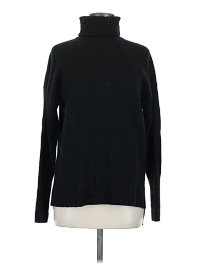 Pre-owned Jcrew Turtleneck Sweater In Black