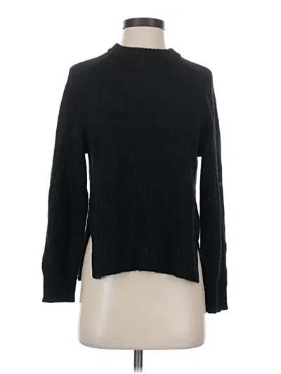 Pre-owned Jcrew Turtleneck Sweater In Black