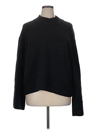 Pre-owned Jcrew Turtleneck Sweater In Black