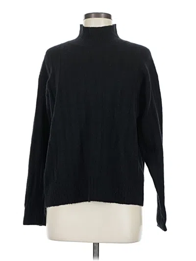 Pre-owned Jcrew Turtleneck Sweater In Black