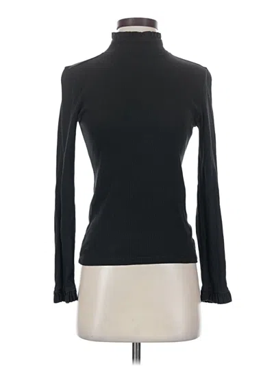 Pre-owned Jcrew Turtleneck Sweater In Black