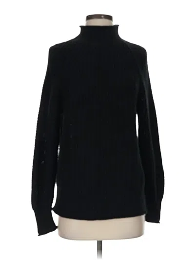 Pre-owned Jcrew Turtleneck Sweater In Black