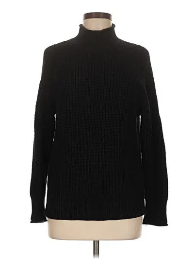 Pre-owned Jcrew Turtleneck Sweater In Black