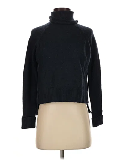 Pre-owned Jcrew Turtleneck Sweater In Black
