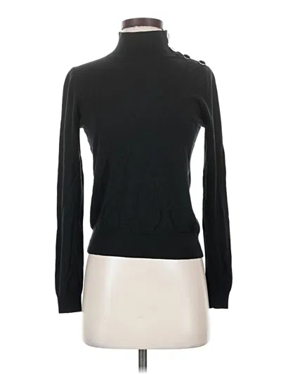 Pre-owned Jcrew Turtleneck Sweater In Black