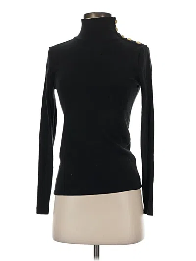 Pre-owned Jcrew Turtleneck Sweater In Black