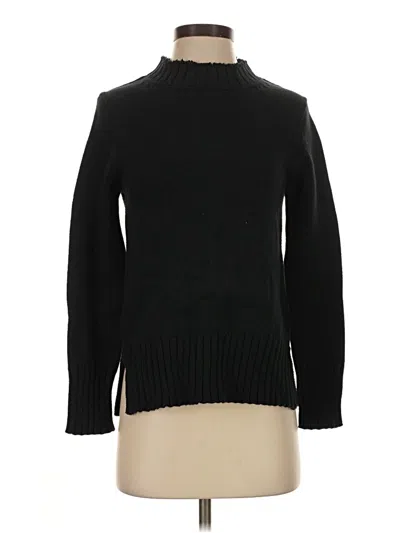 Pre-owned Jcrew Turtleneck Sweater In Black