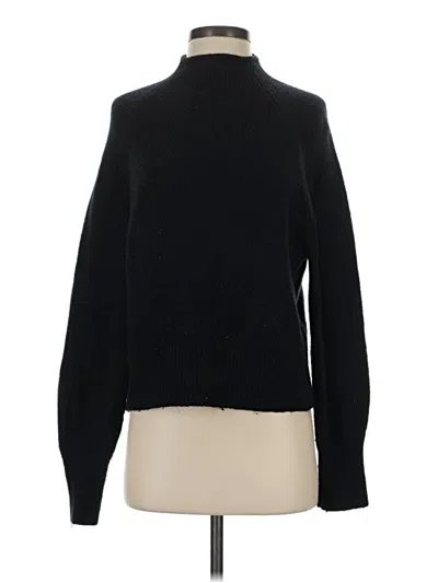 Pre-owned Jcrew Turtleneck Sweater In Black
