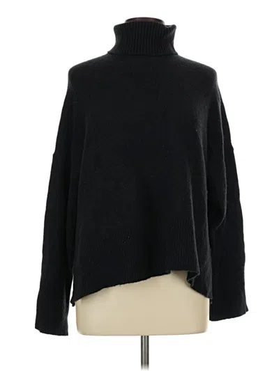 Pre-owned Jcrew Turtleneck Sweater In Black