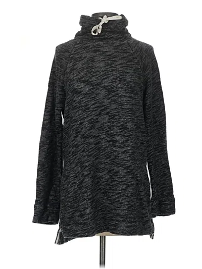 Pre-owned Jcrew Turtleneck Sweater In Black