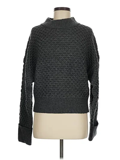 Pre-owned Jcrew Turtleneck Sweater In Black