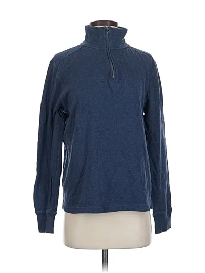 Pre-owned Jcrew Turtleneck Sweater In Blue
